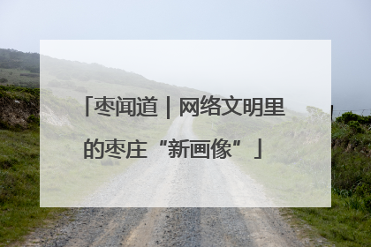 枣闻道｜网络文明里的枣庄“新画像”